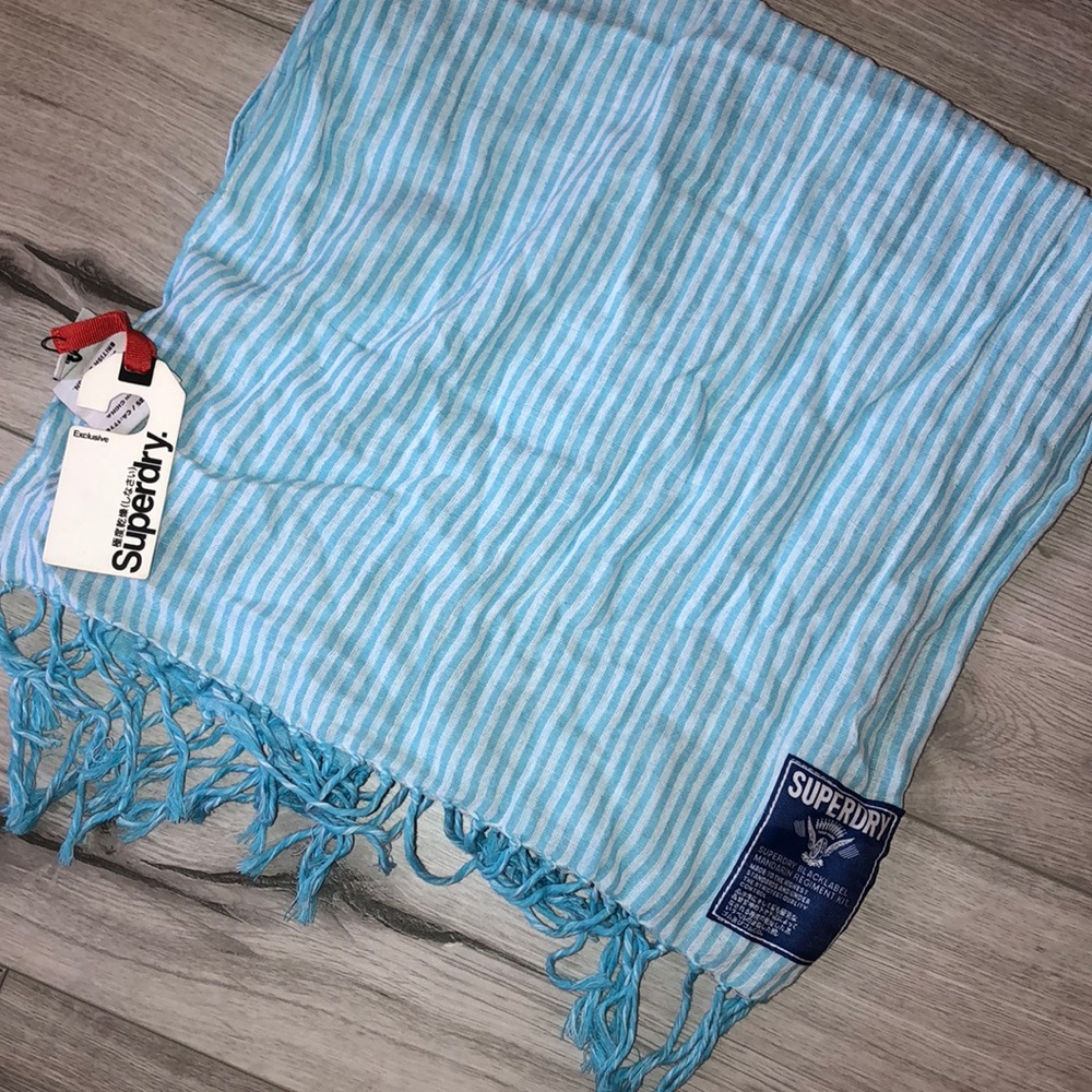 Vintage Superdry Cotton Scarf